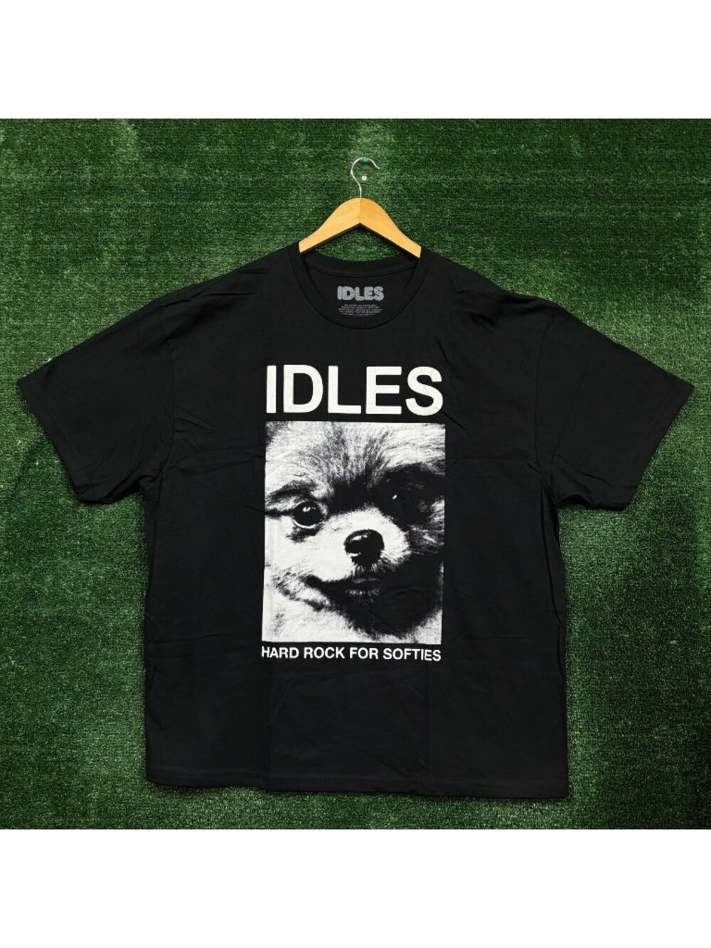 Idles Hard Rock for Softies Post Punk Band T-Shirt Size XXXL